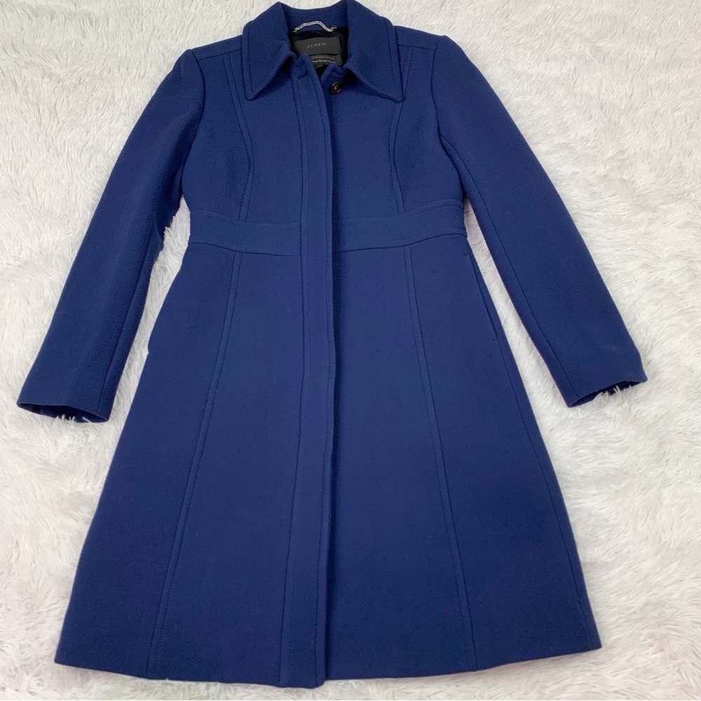 J Crew Classic lady day coat in‎ Italian double-cloth wool with Thinsulate